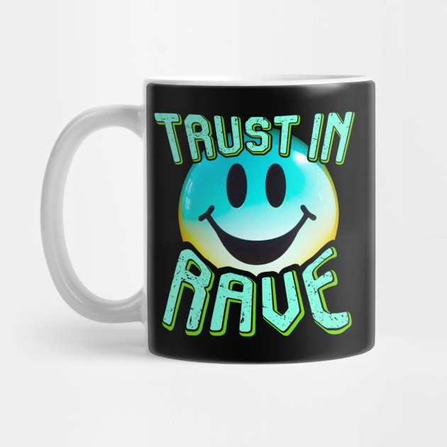 TRUST IN RAVE #7 SMILEY by RickTurner